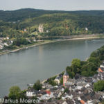 Blick von der Epeler Ley auf Erpel und ueber den Rhein